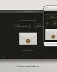 Old Money Online Digital Save the Date