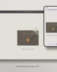 DORA Wedding Website Template for Canva with RSVP