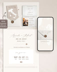 SOFIA Passport Style Online Digital Save the Date