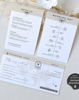 Sofia | Printable Passport Wedding Invitation with Boarding Pass Rsvp