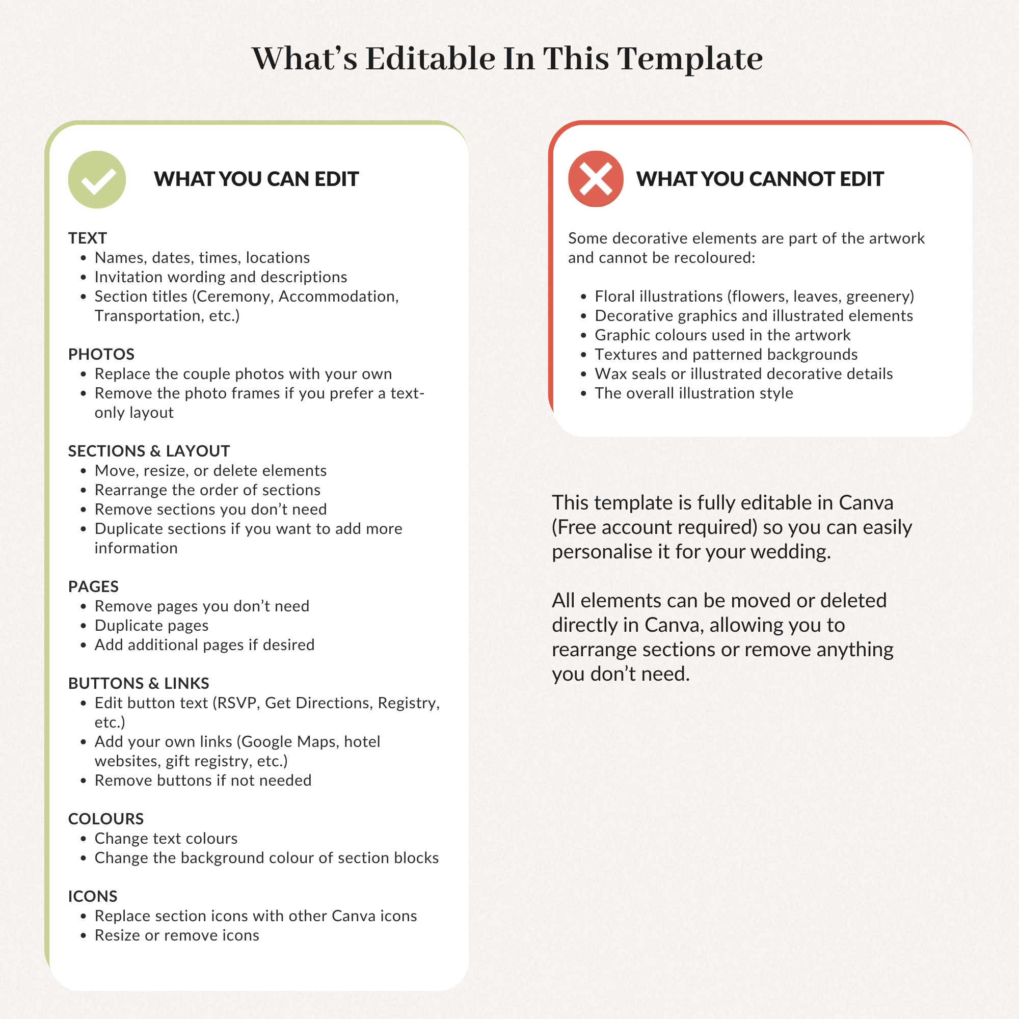 LUISA Eucalyptus Online Digital Save the Date