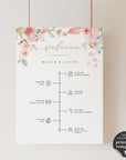 Fiorella | Order of Event Sign Template