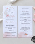 Fiorella | Printable Ceremony Program Template