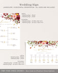Ambra | Fall Wedding Order of Events Template