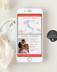 Sofia | Digital Save the Date Destination Wedding Passport