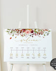 Ambra | Fall Wedding Order of Events Template