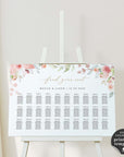 Fiorella | Seating Chart Wedding Template