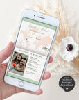Sofia | Digital Save the Date Destination Wedding Passport