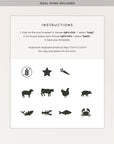 Flora | Wedding Place Cards Template