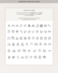 Giulia | Wedding Day Timeline Sign Template