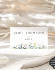 Flora | Wedding Place Cards Template