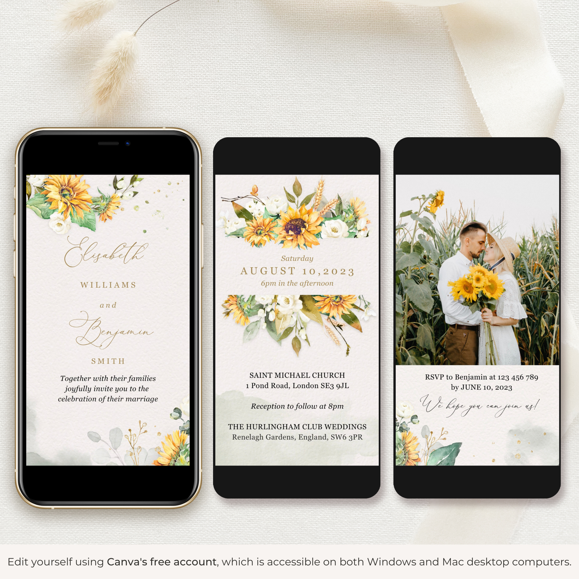 MARISOL Wedding Invitation Video Template