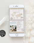 Sofia | Digital Save the Date Destination Wedding Passport