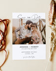 Giulia | Geometric Modern Save the Date Card Template