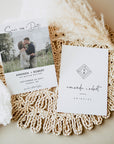 Giulia | Geometric Modern Save the Date Card Template