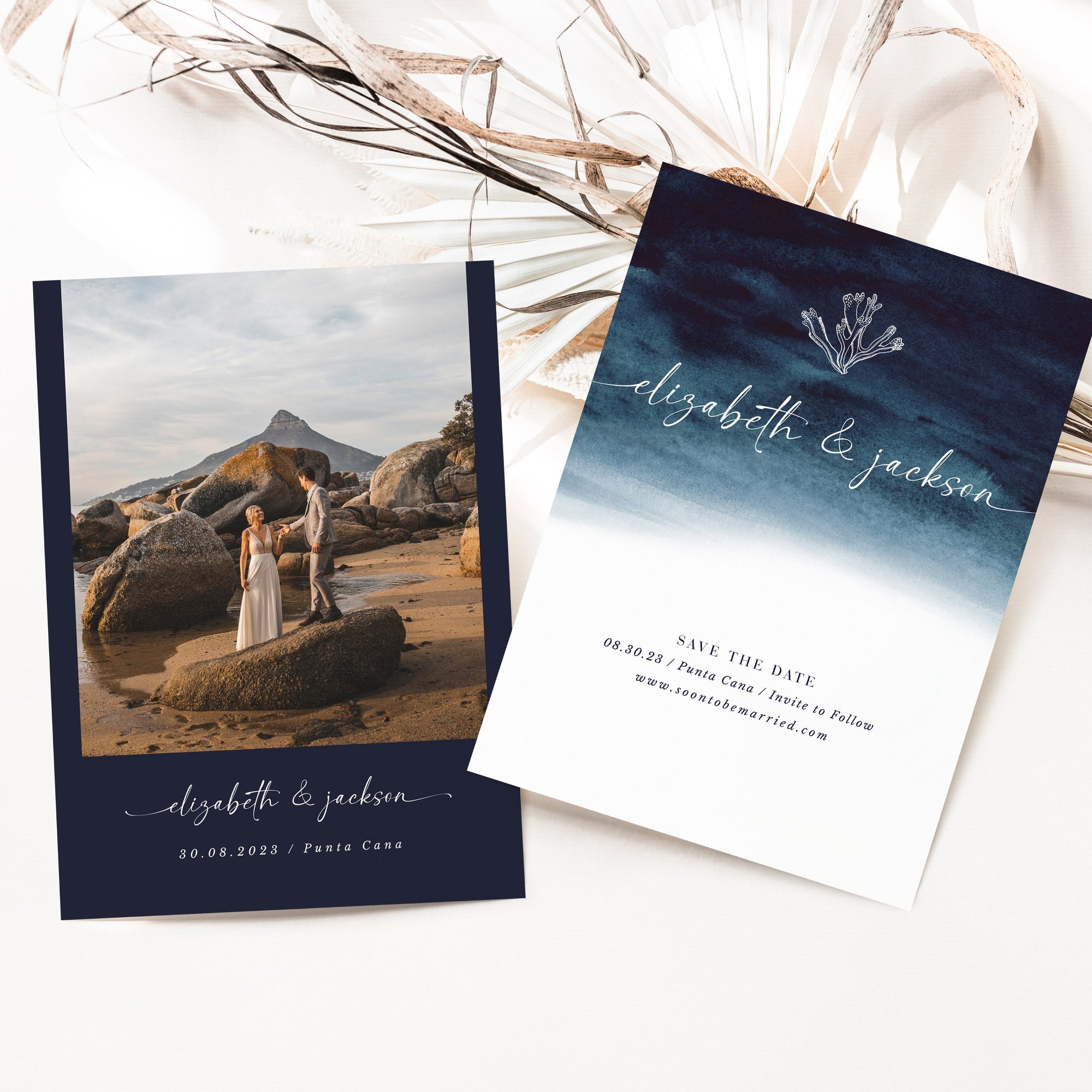 Zahara | Nautical Save the Date Template