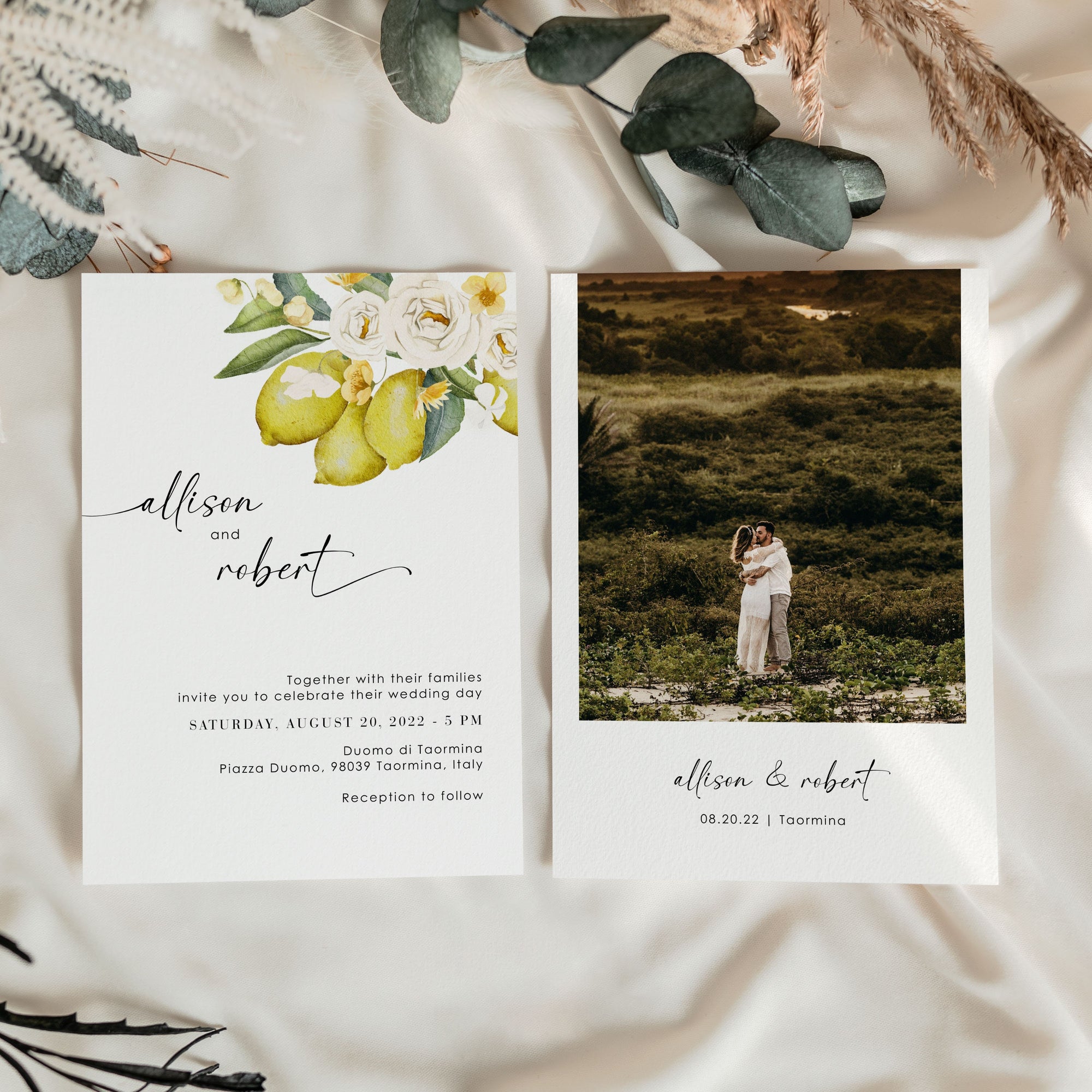 Amelia | Summer Wedding Invite Template