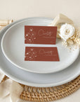 HAZEL Template for Wedding Place Cards