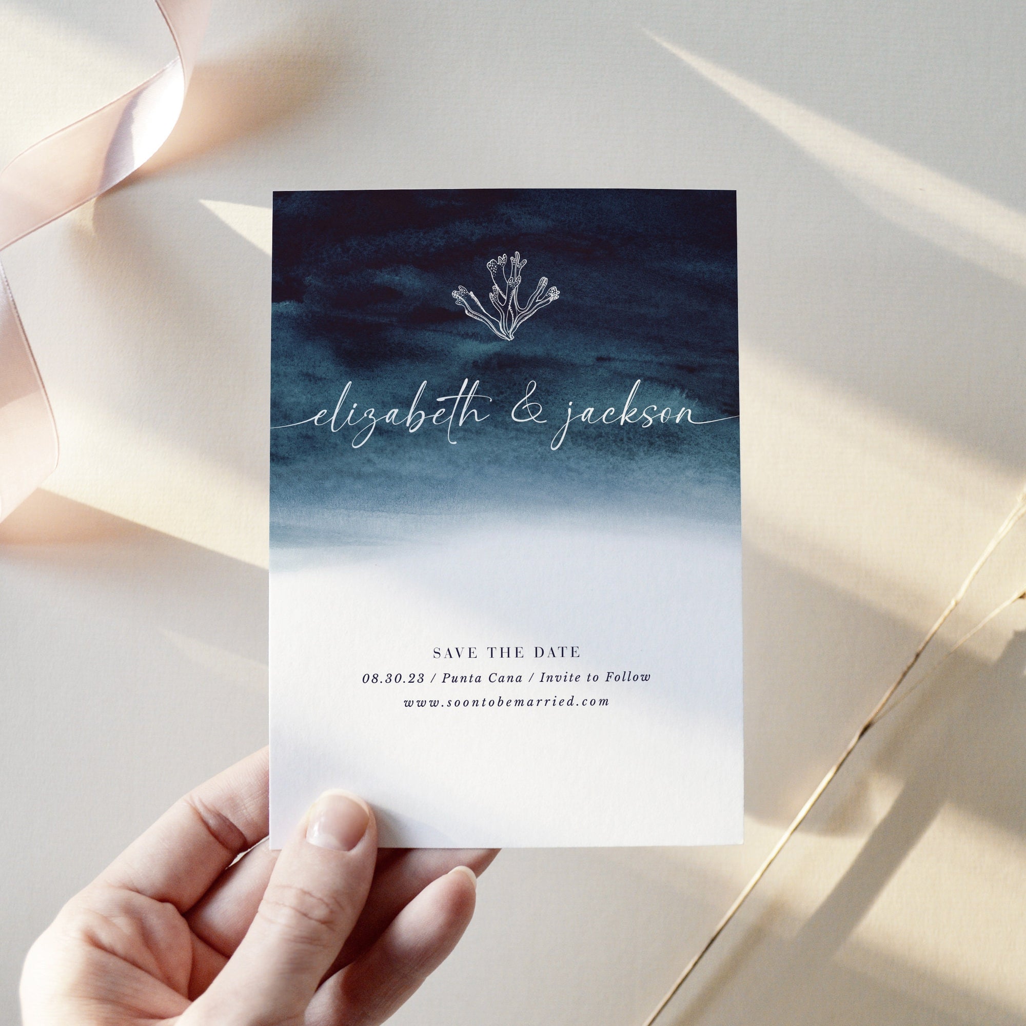 Zahara | Nautical Save the Date Template