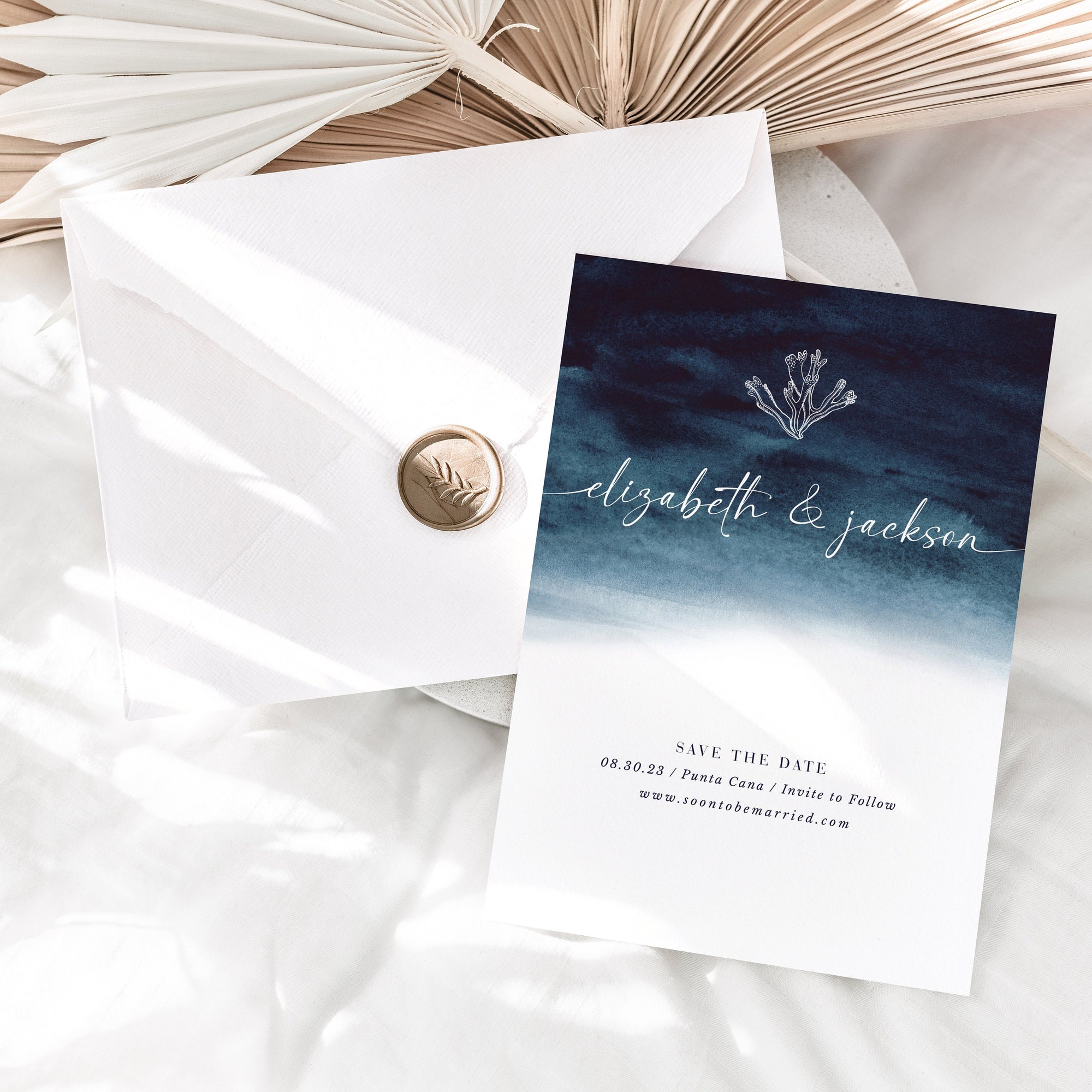 Zahara | Nautical Save the Date Template