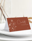 HAZEL Template for Wedding Place Cards
