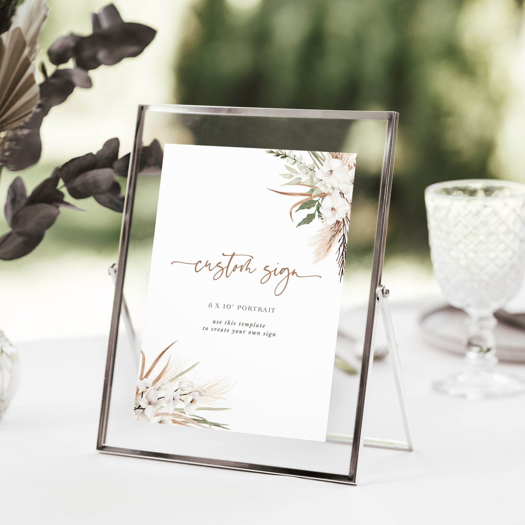 LAUREL Custom Wedding Sign Printable