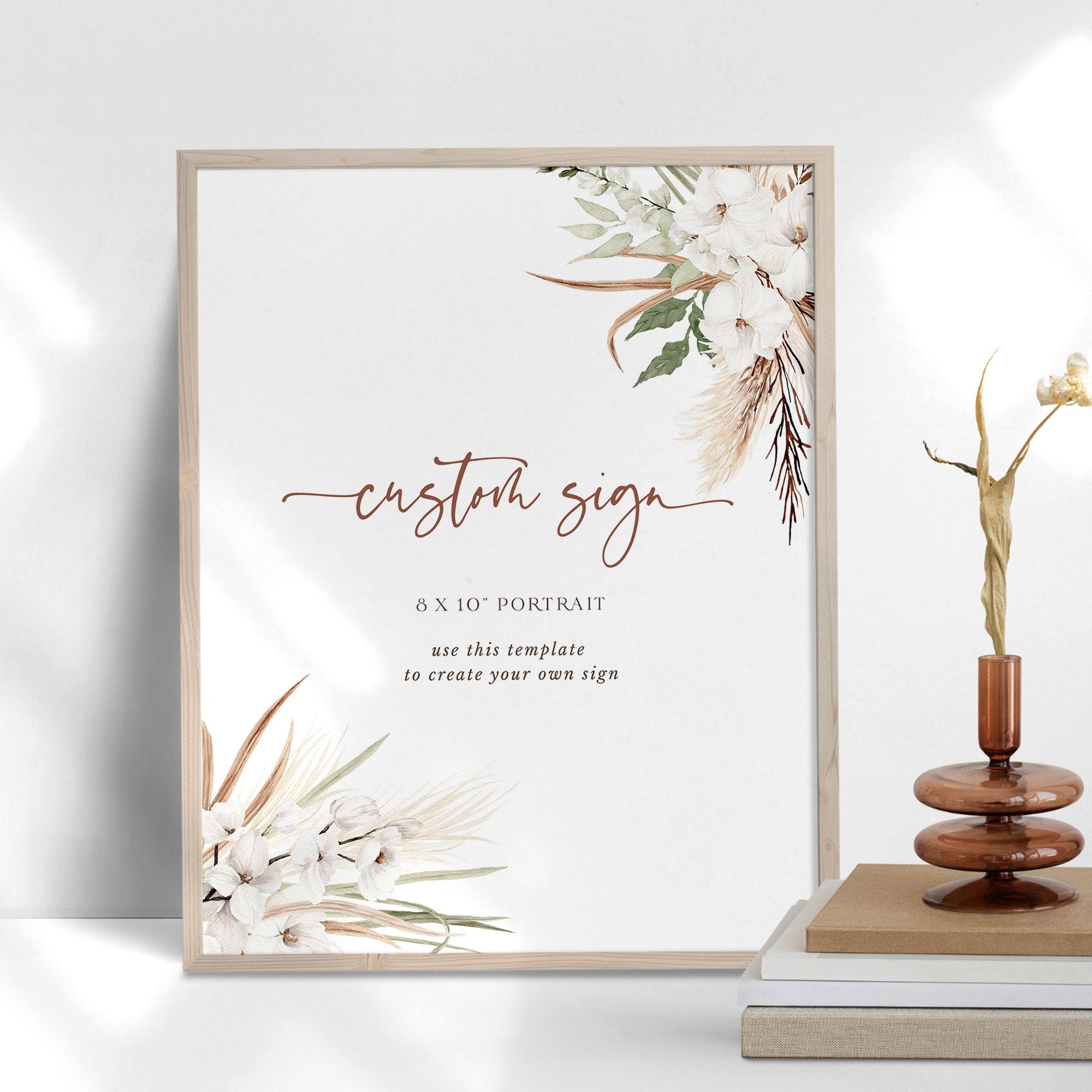 LAUREL Custom Wedding Sign Printable
