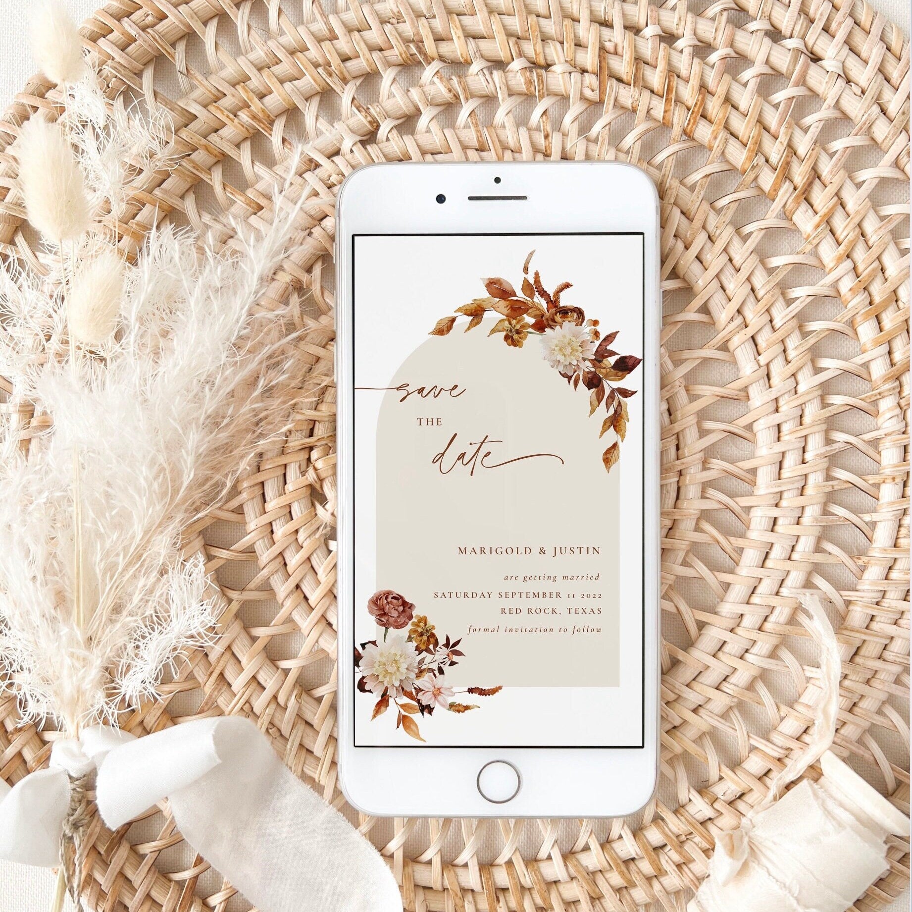MARIGOLD Fall Save the Date Digital