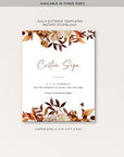 MARIGOLD Printable Wedding Table Sign