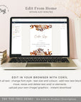 MARIGOLD Printable Wedding Table Sign