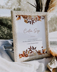 MARIGOLD Printable Wedding Table Sign
