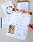 SCARLETT Passport Wedding Invitation Template