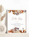 MARIGOLD Printable Wedding Table Sign