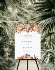 MARIGOLD fAll Wedding Welcome Sign Diy Template