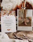 MARIGOLD Printable Wedding Thank You Cards with Photo