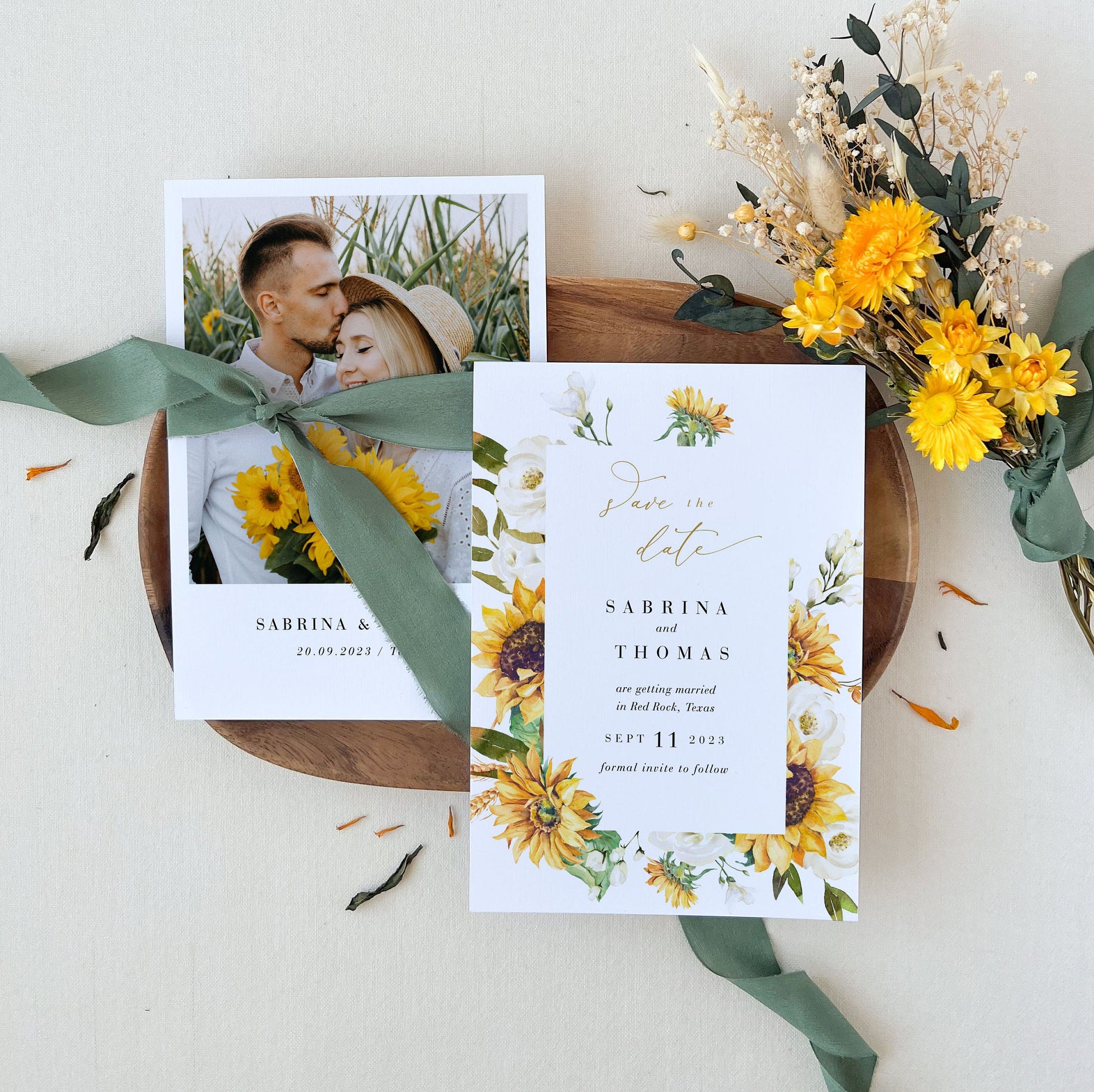 MARISOL Floral Save the Date Template