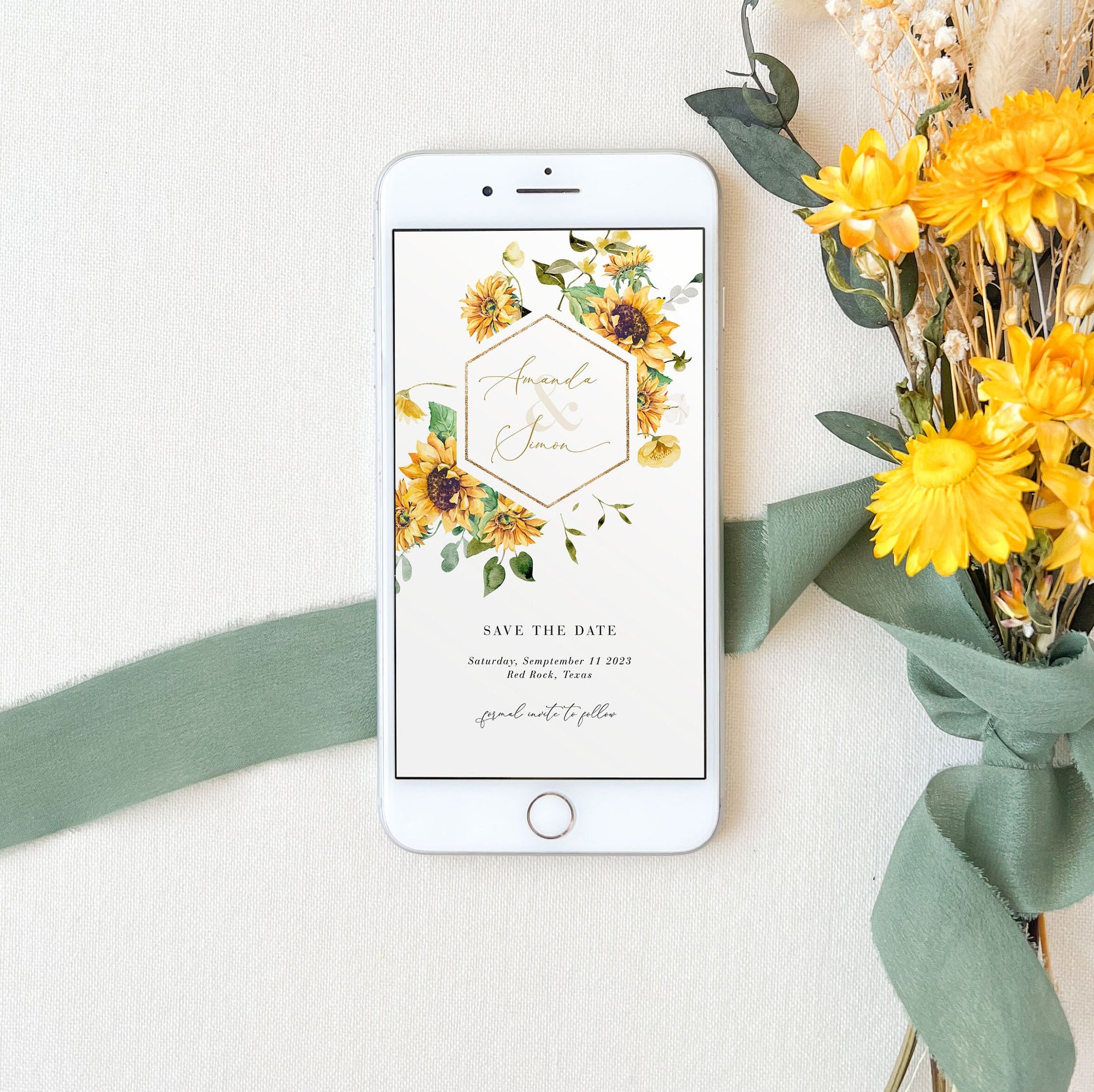 MARISOL Whimsical Wedding Save the Date Digital