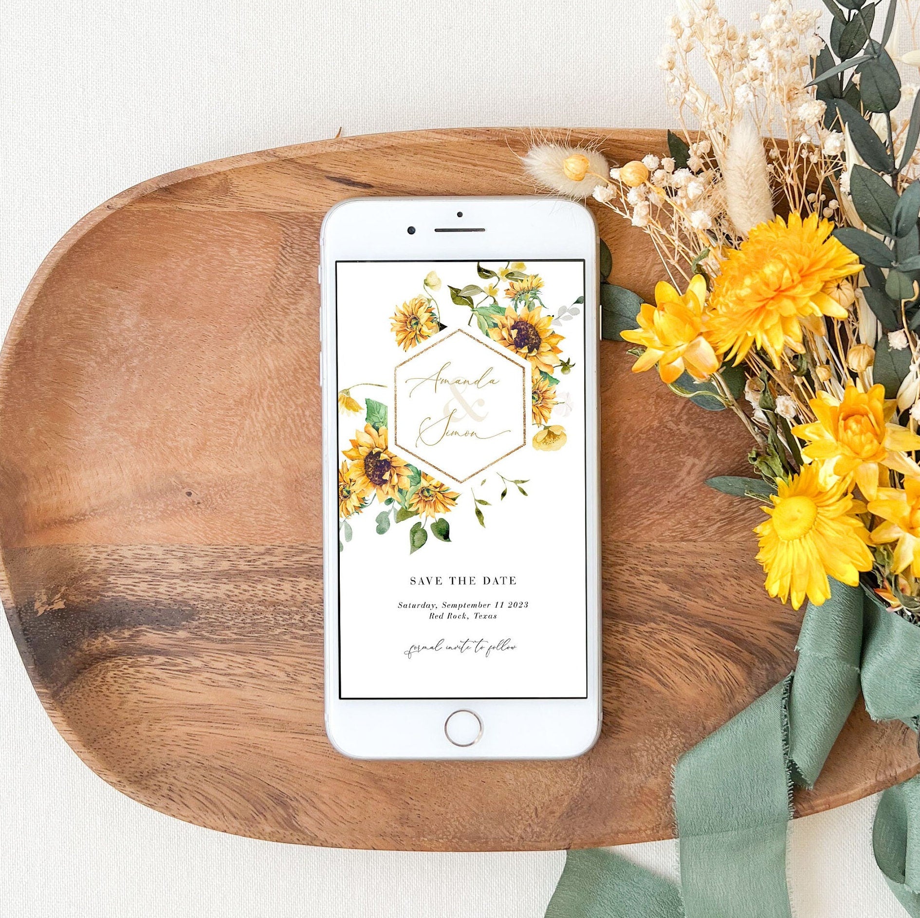 MARISOL Whimsical Wedding Save the Date Digital