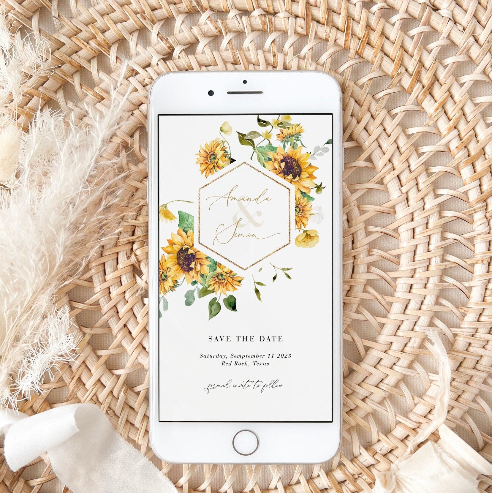 MARISOL Whimsical Wedding Save the Date Digital