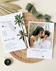 KONA Palm Tree Save the Date Template