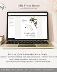 KONA Printable Welcome to Our Wedding Sign Tropical Theme