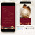 ANITA Save the Date Video Template - Burgundy