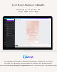 ANITA Save the Date Video Template - Rose Gold