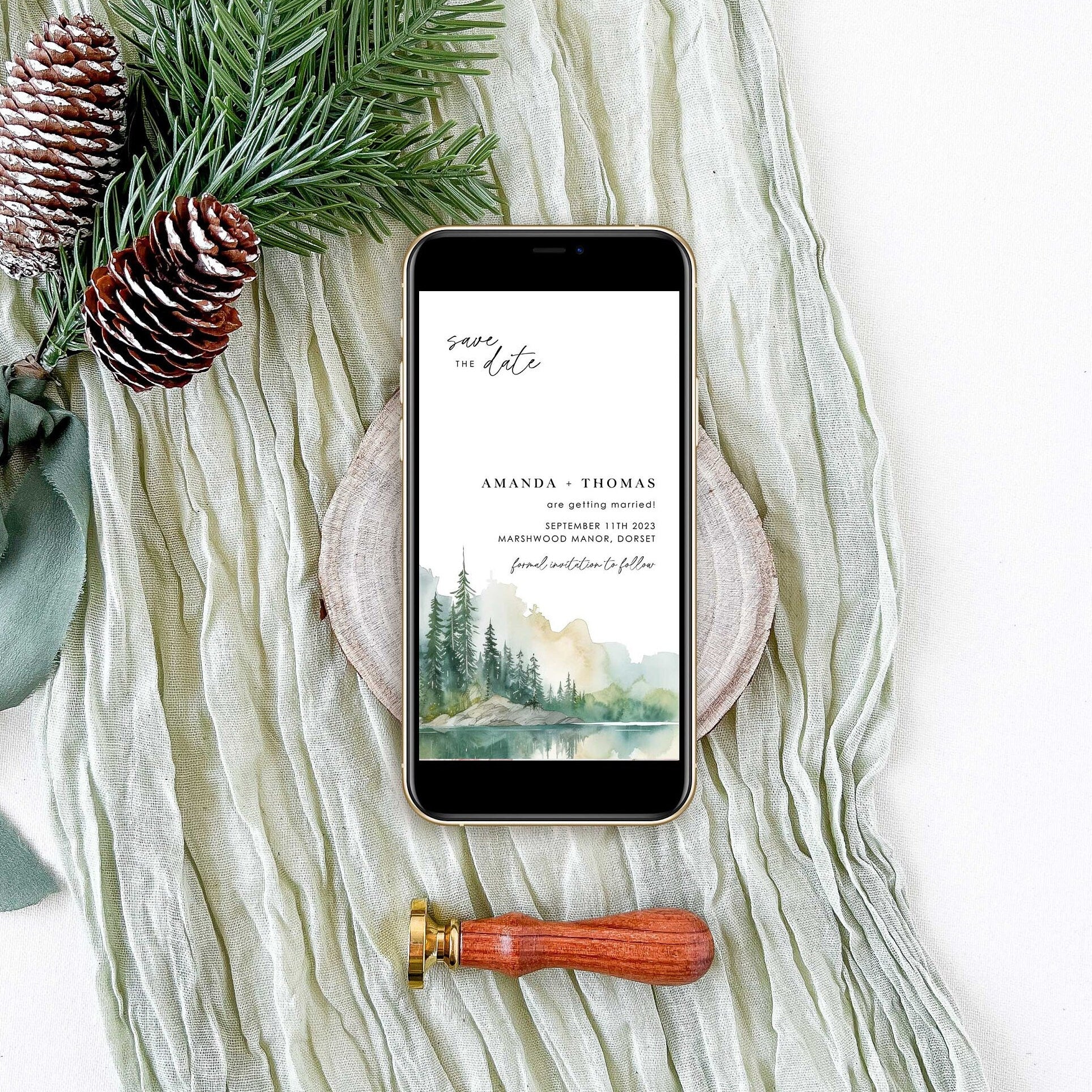 ARNA Mountain Save the Date Email Template
