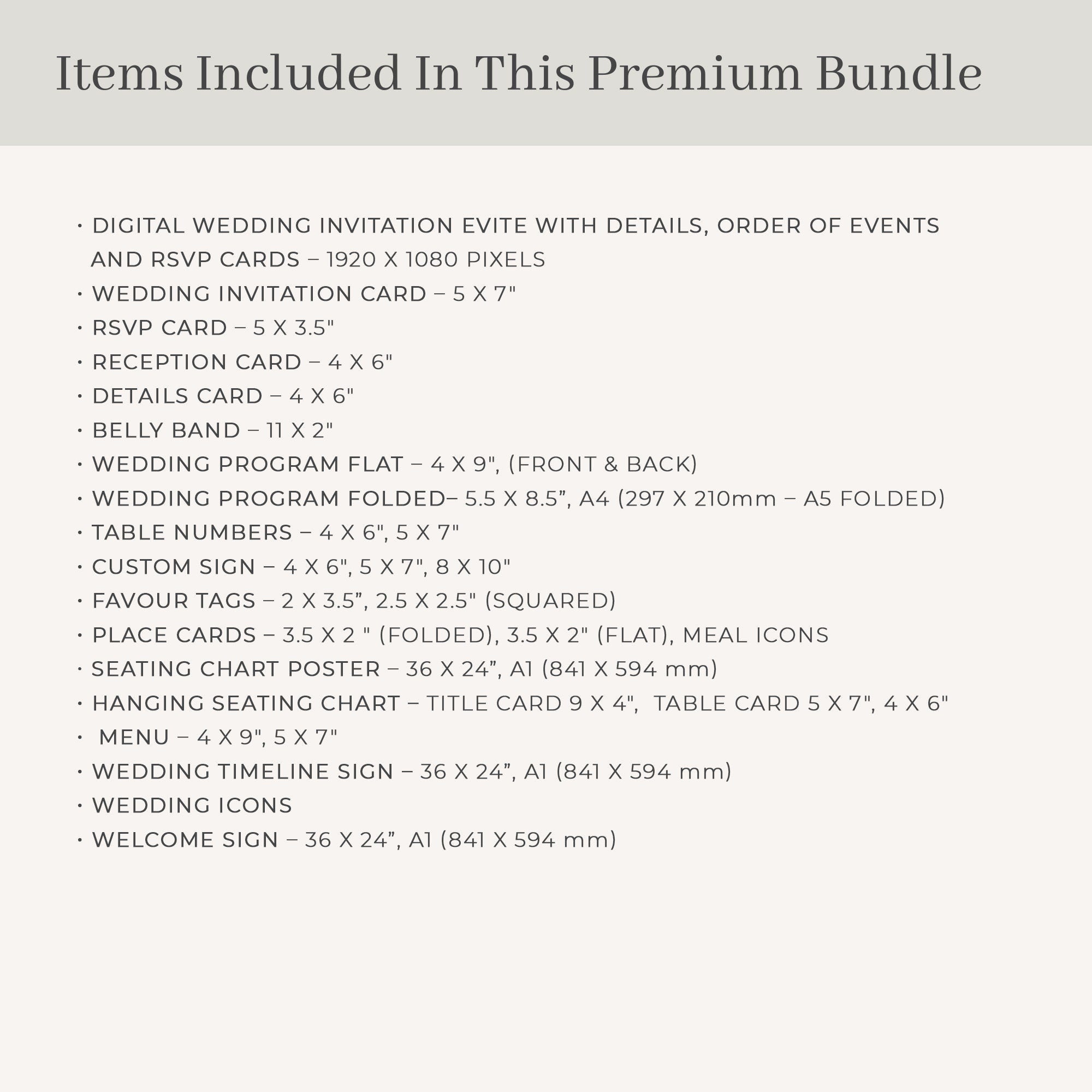 YLENIA Ocean Wedding Invitation Bundle Template