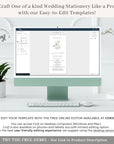 BIANCA Winter Wedding Program Template
