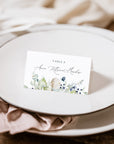 BIANCA Winter Place Card Template