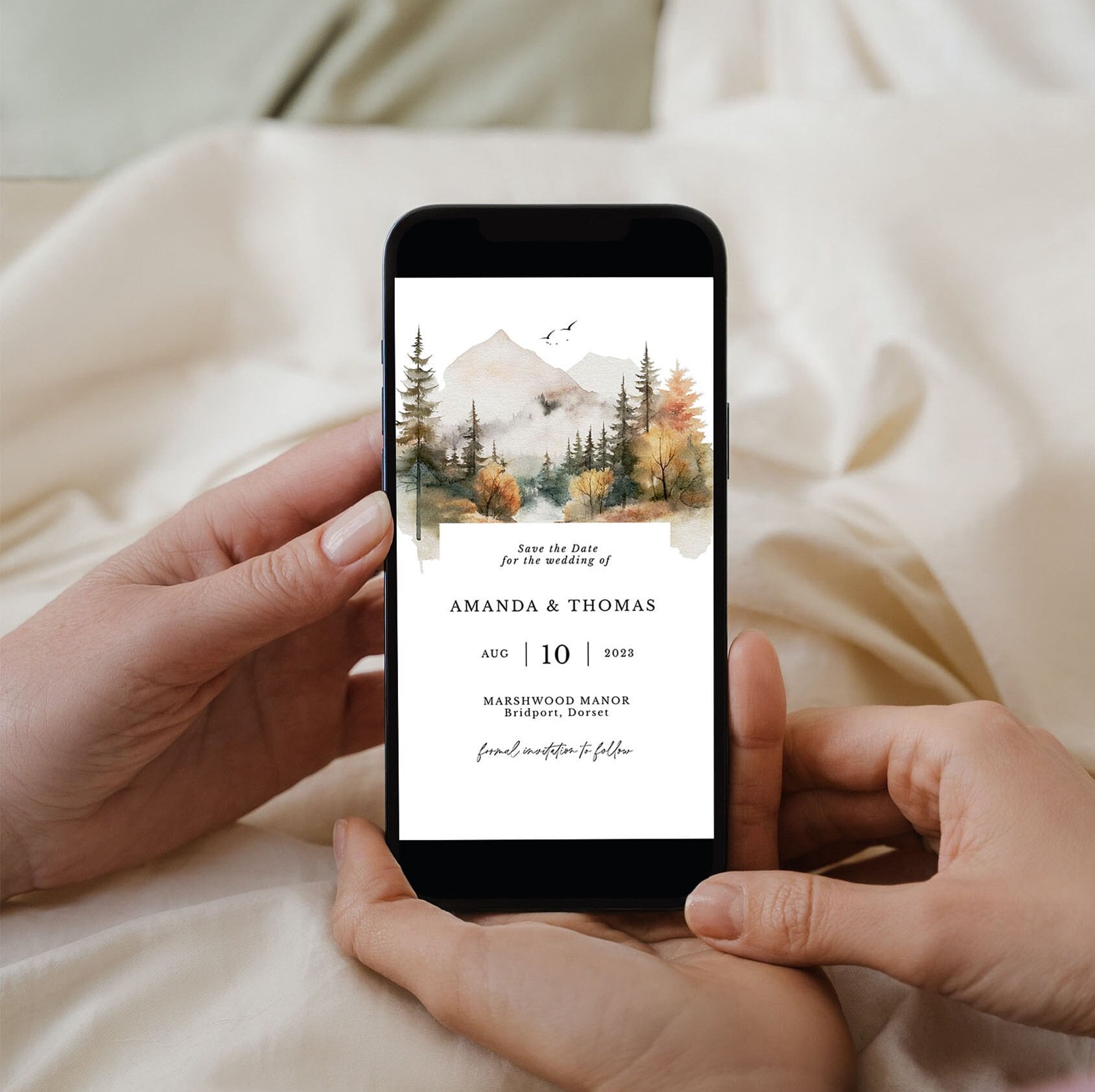 ARNA Fall Mountain Save the Date Digital