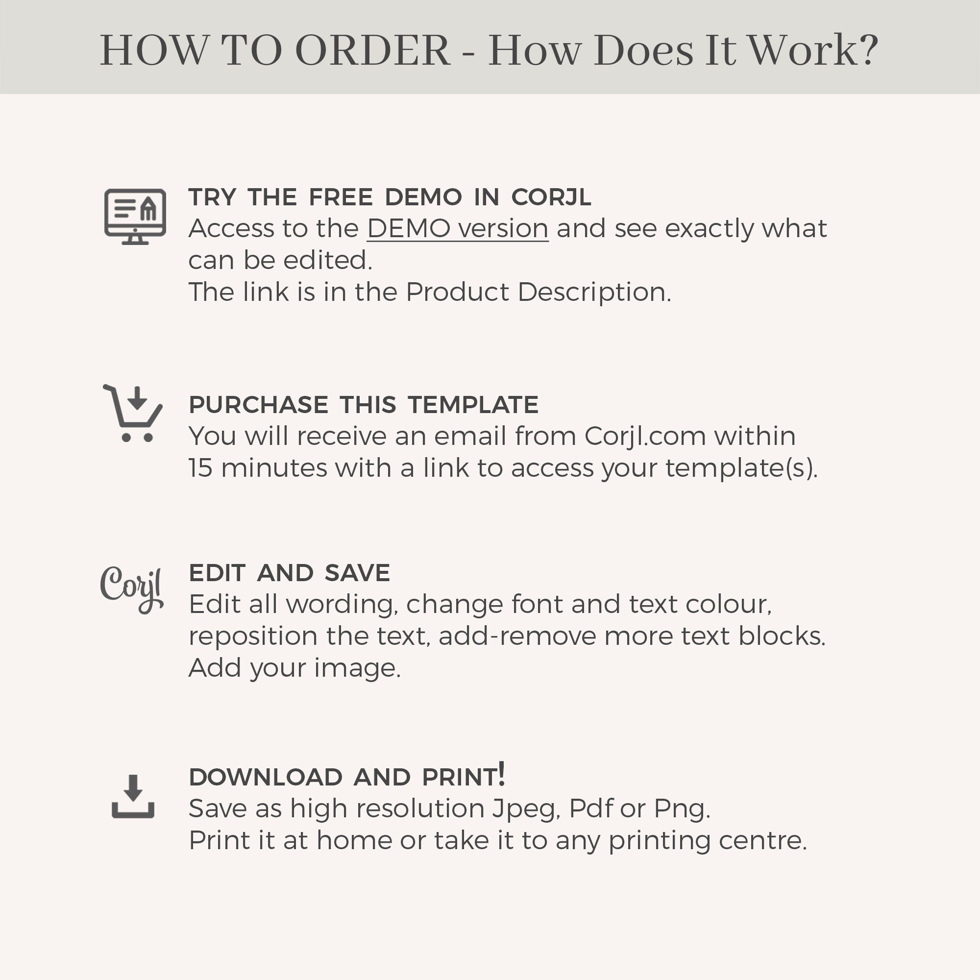 YLENIA Ocean Wedding Program Template