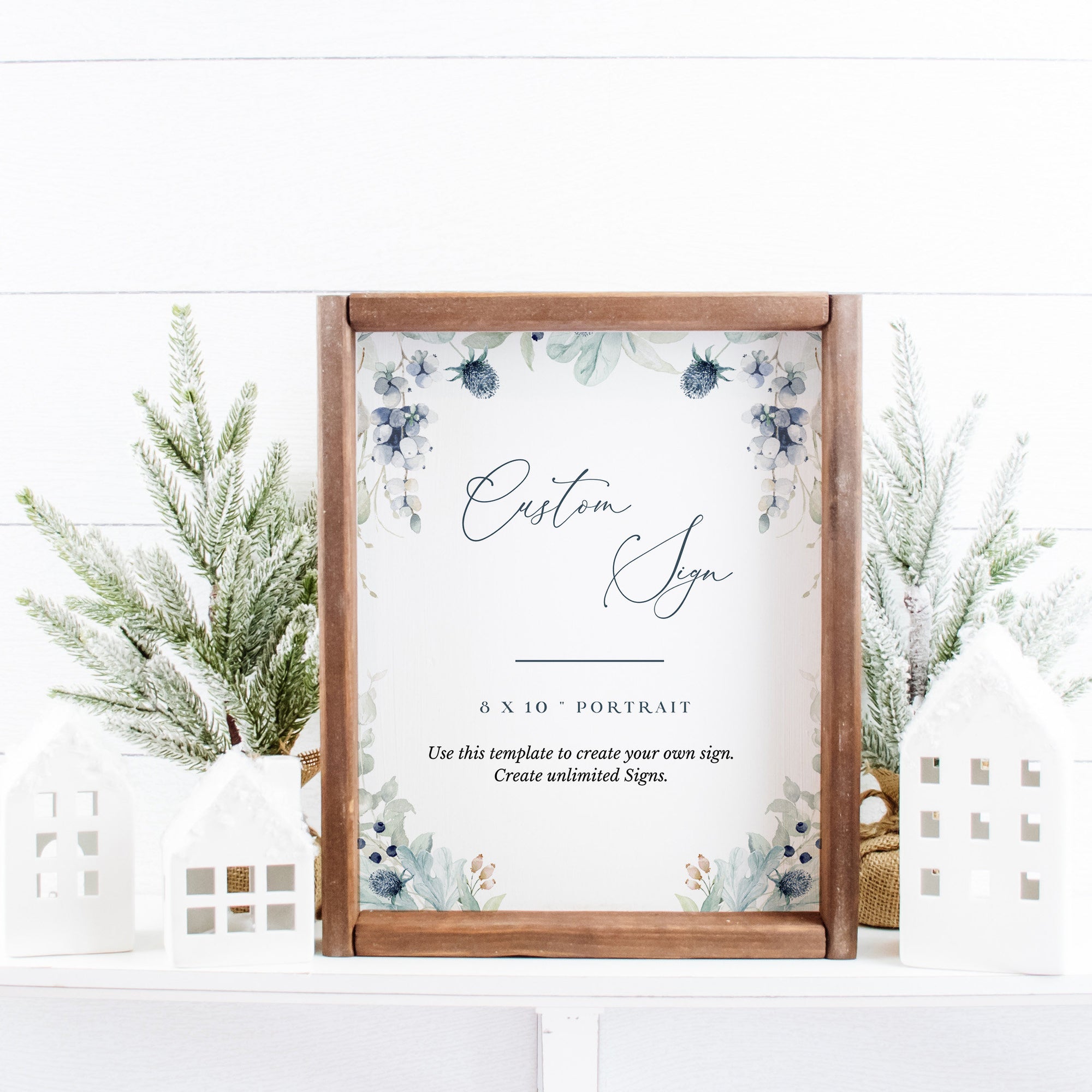 BIANCA Printable Wedding Sign Small